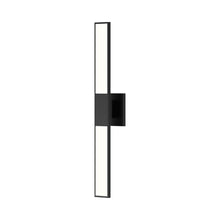 Load image into Gallery viewer, Planes™ Double LED Bath Vanity Light in Small/Satin Black.