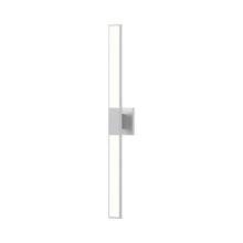 Load image into Gallery viewer, Planes™ Double LED Bath Vanity Light in Medium/Bright Satin Aluminum.