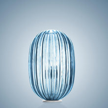 Load image into Gallery viewer, Plass Media Table Lamp in Blue.