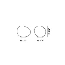 Load image into Gallery viewer, Poly Gregg Table Lamp - line drawing.