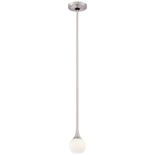 Load image into Gallery viewer, Pontil Mini Pendant Light in Brushed Nickel.