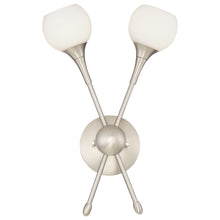Load image into Gallery viewer, Pontil Wall Light in Brushed Nickel.