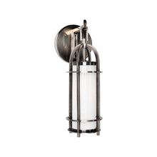 Load image into Gallery viewer, Portland Bath Light in Historic Nickel.