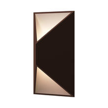 Load image into Gallery viewer, Prisma™ Outdoor LED Wall Light in Small/Textured Bronze.