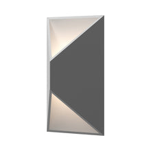 Load image into Gallery viewer, Prisma™ Outdoor LED Wall Light in Small/Textured Gray.