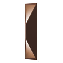 Load image into Gallery viewer, Prisma™ Outdoor LED Wall Light in Large/Textured Bronze.