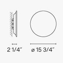 Load image into Gallery viewer, Puck 5471 Wall Sconce - line drawing.