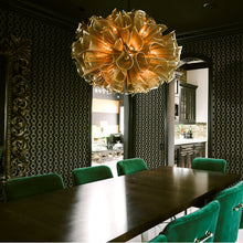 Load image into Gallery viewer, Pulse Pendant Light in dining room.