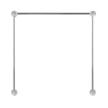 Load image into Gallery viewer, Purolinear 360™ Single N LED Wall Light in Polished Chrome.