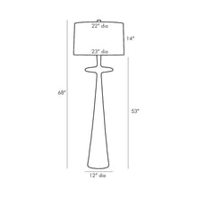Load image into Gallery viewer, Putney Floor Lamp - line drawing.