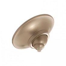 Load image into Gallery viewer, Quick Connect 4.5 Inch Sloped Ceiling Pendant Canopy in Brushed Nickel.