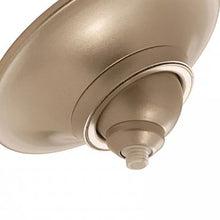 Load image into Gallery viewer, Quick Connect 4.5 Inch Sloped Ceiling Pendant Canopy in Detail.