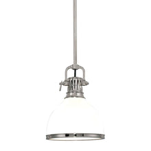 Load image into Gallery viewer, Randolph Pendant Light Large/Polished Nickel.