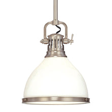 Load image into Gallery viewer, Randolph Pendant Light Large/Satin Nickel.