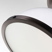 Load image into Gallery viewer, Randolph Semi-Flush Mount Ceiling Light in Detail.