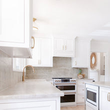 Load image into Gallery viewer, Randolph Semi-Flush Mount Ceiling Light in kitchen.