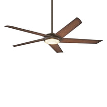 Load image into Gallery viewer, Raptor LED Ceiling Fan in Oil Rubbed Bronze.