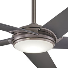Load image into Gallery viewer, Raptor LED Ceiling Fan in Detail.