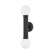 Load image into Gallery viewer, Reade 2 Light Wall Light in Old Bronze.