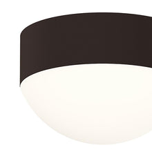 Load image into Gallery viewer, Reals Dome Outdoor LED Flush Mount Ceiling Light in Detail.