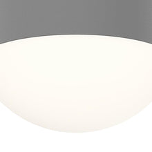 Load image into Gallery viewer, Reals Dome Outdoor LED Flush Mount Ceiling Light in Detail.