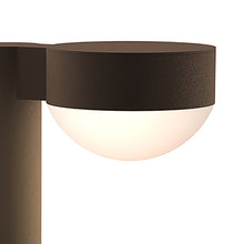 Load image into Gallery viewer, Reals Plate Cap LED Double Bollard in Detail.