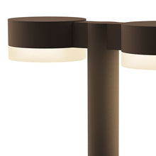 Load image into Gallery viewer, Reals Plate Cap LED Double Bollard in Detail.