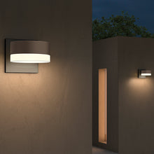 Load image into Gallery viewer, Reals Up/Down Outdoor LED Wall Light in outdoor.