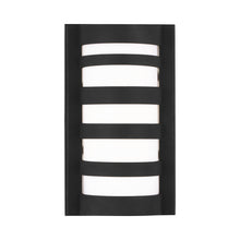 Load image into Gallery viewer, Rebay Outdoor LED Wall Light in Small/Black.