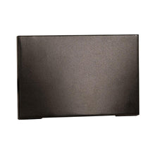 Load image into Gallery viewer, Rectangle LED Step and Wall Light in Bronze on Aluminum (Horizontal).