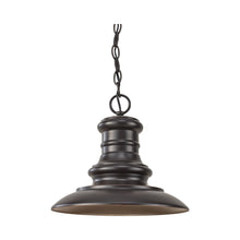 Load image into Gallery viewer, Redding Station Outdoor Pendant Light in Restoration Bronze/LED.