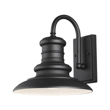 Load image into Gallery viewer, Redding Station Outdoor Wall Light in Medium/Textured Black/Incandescent.