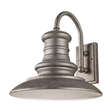 Load image into Gallery viewer, Redding Station Outdoor Wall Light in Large/Tarnished Silver/Incandescent.