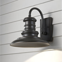 Load image into Gallery viewer, Redding Station Outdoor Wall Light in Detail.