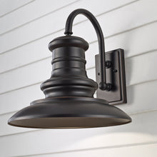 Load image into Gallery viewer, Redding Station Outdoor Wall Light in Detail.