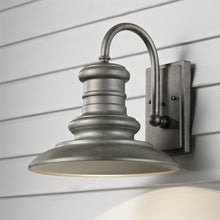 Load image into Gallery viewer, Redding Station Outdoor Wall Light in Detail.
