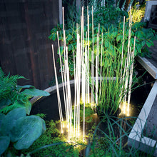Load image into Gallery viewer, Reeds Outdoor LED Single Floor Lamp Outside Area.