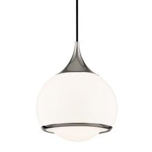 Load image into Gallery viewer, Reese Pendant Light in Polished Nickel/Medium.