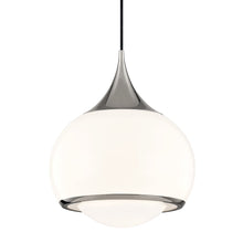 Load image into Gallery viewer, Reese Pendant Light in Polished Nickel/Large.