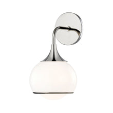 Load image into Gallery viewer, Reese Wall Light in Polished Nickel/1-Light.