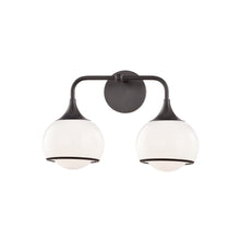 Load image into Gallery viewer, Reese Wall Light in Old Bronze/2-Light.