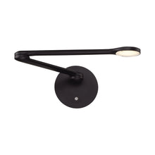 Load image into Gallery viewer, Reflex LED Wall Light in Black.