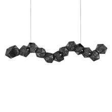 Load image into Gallery viewer, Riddle Linear LED Pendant Light in Detail.