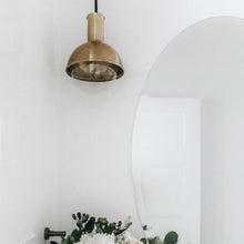 Load image into Gallery viewer, Riley Pendant Light in bathroom.