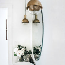 Load image into Gallery viewer, Riley Pendant Light in bathroom.
