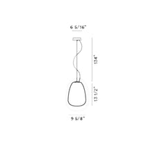Load image into Gallery viewer, Rituals 1 Pendant Light - line drawing.