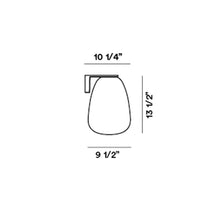 Load image into Gallery viewer, Rituals 1 Wall Light - line drawing.