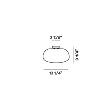 Load image into Gallery viewer, Rituals 2 Ceiling Light - line drawing.
