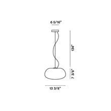 Load image into Gallery viewer, Rituals 2 Pendant Light - line drawing.