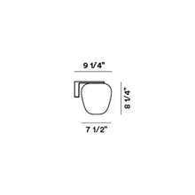 Load image into Gallery viewer, Rituals 3 Wall Light - line drawing.